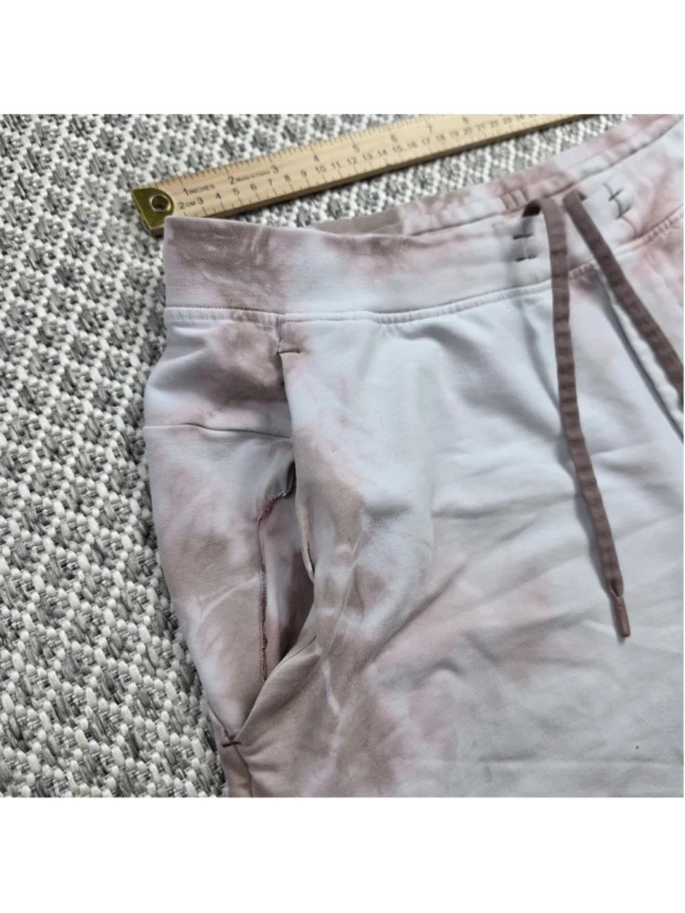Lululemon City Sweat Jogger Earth Dye Tie Dye French Terry Zip Pocket Men’s XL
